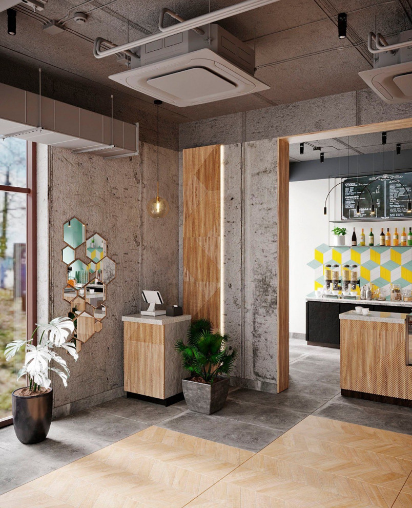 Обложка проекта: Кофейня с мини кухней…