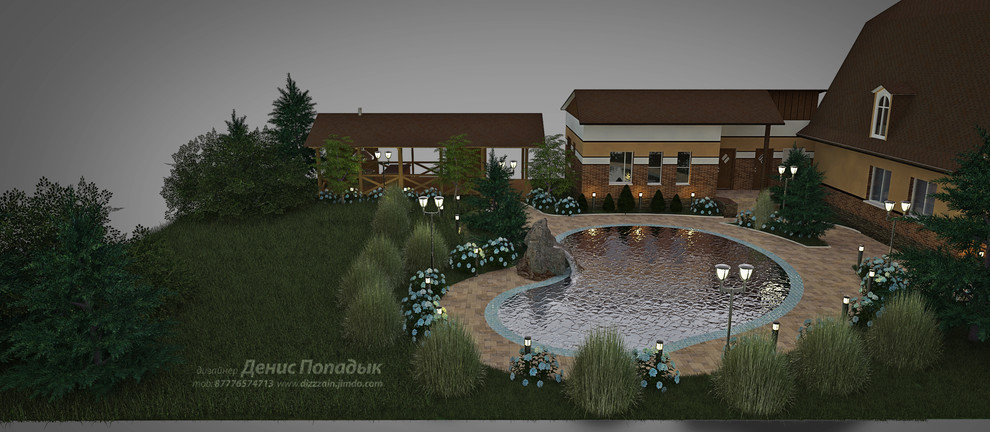 Обложка проекта: Проект экстерьера в стиле Фахверк