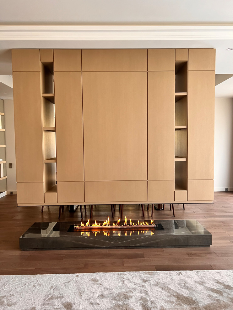 Автоматический биокамин Smart Fire A5 с защитной термопанелью