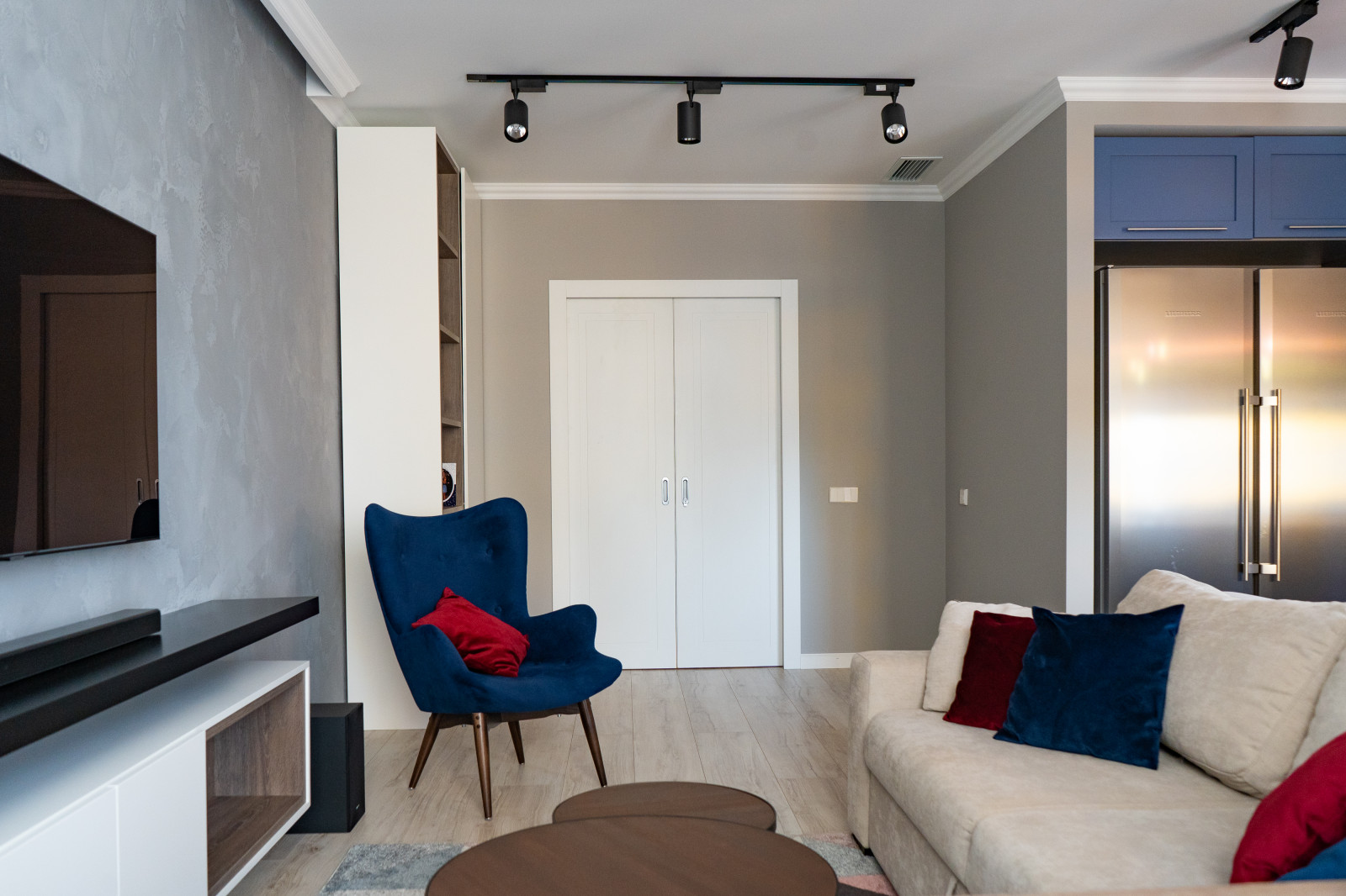 Дизайн интерьера трехкомнатной квартиры в г. Видное