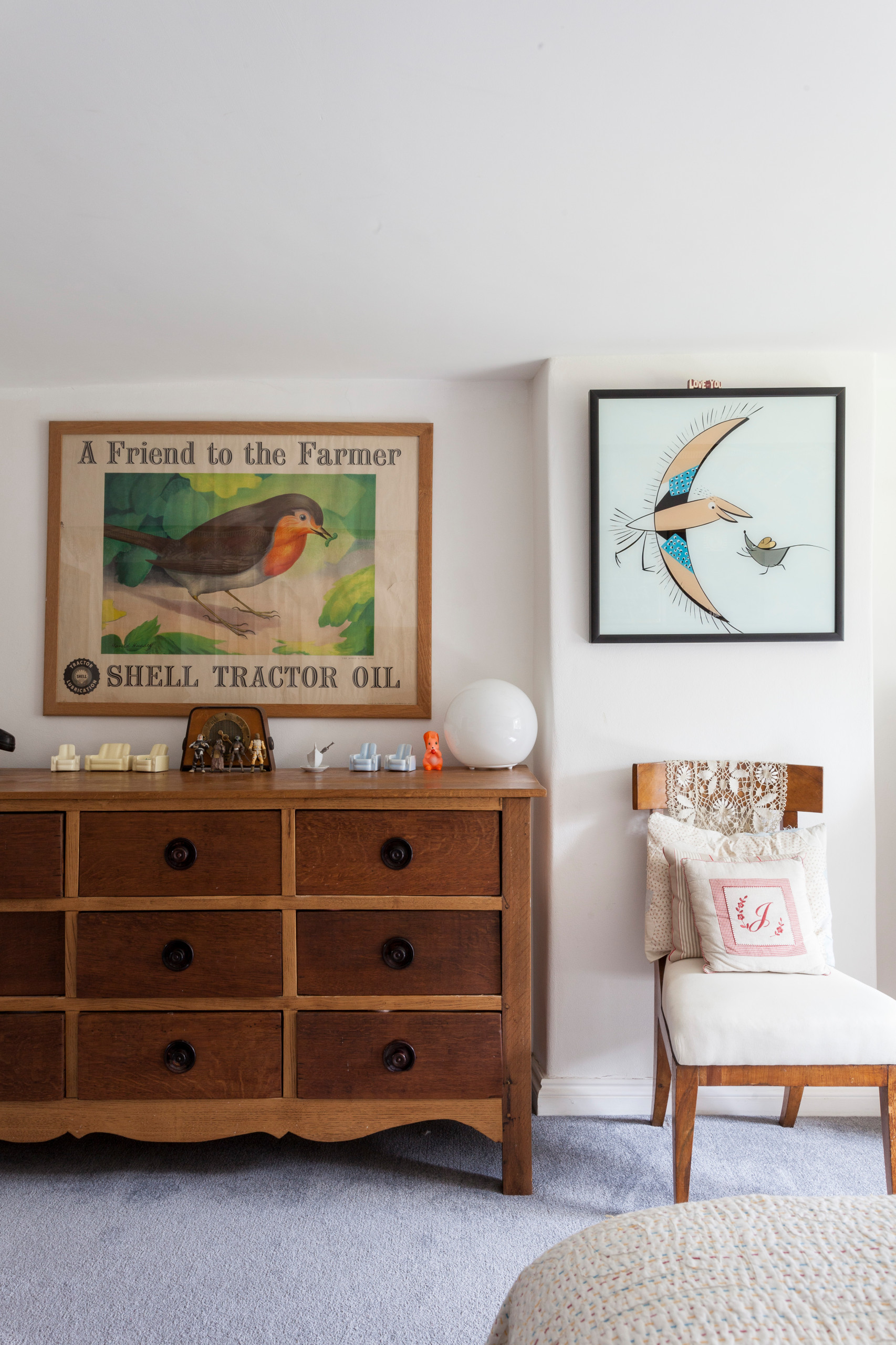 Houzz Британия: Коттедж с динозаврами в Котсволде