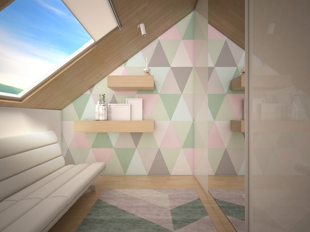 2 этажный дом 72 кв.м., интерьер в Скандинавском стиле.