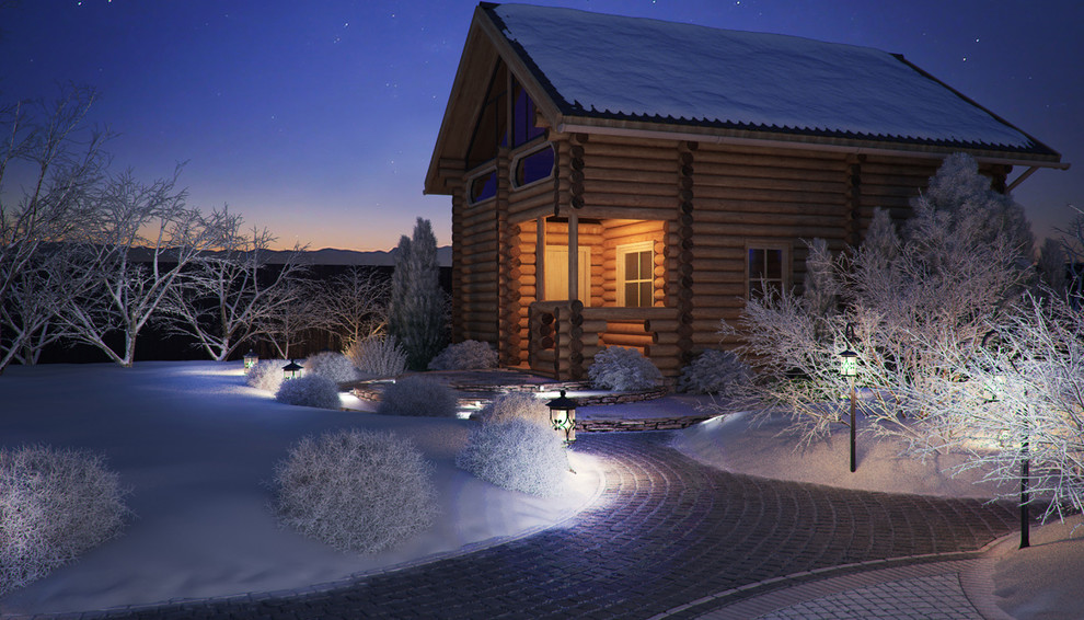 Проект благоустройства участка п.Зубарево. ЗИМА.