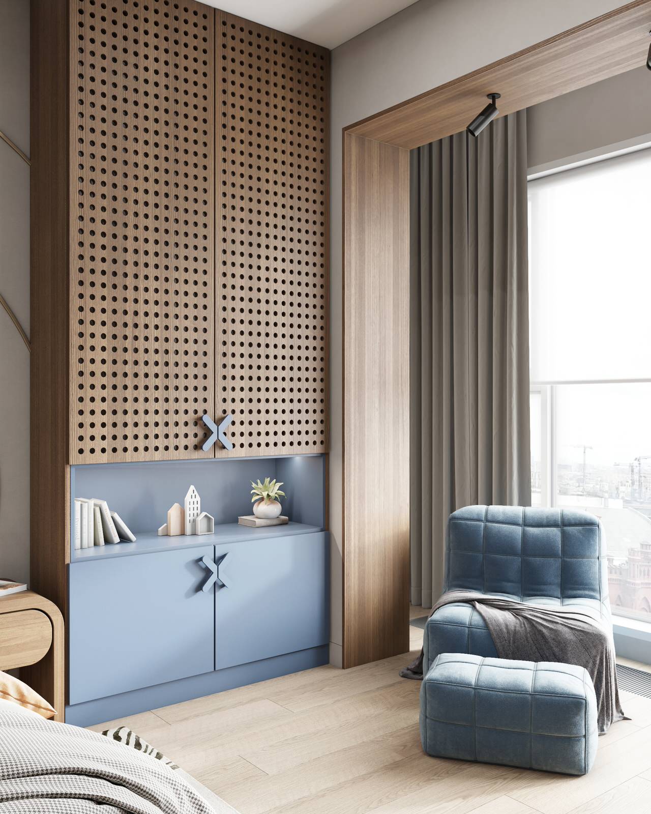 ЖК Sky House, квартира для семьи с двумя детьми