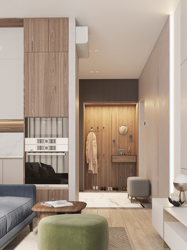 Дизайн интерьера квартиры в ЖК "FLORA&FAUNA"