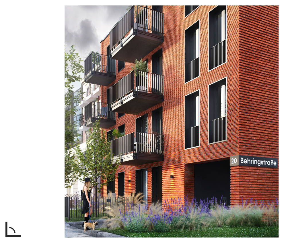 Многоквартирный дом в Берлине