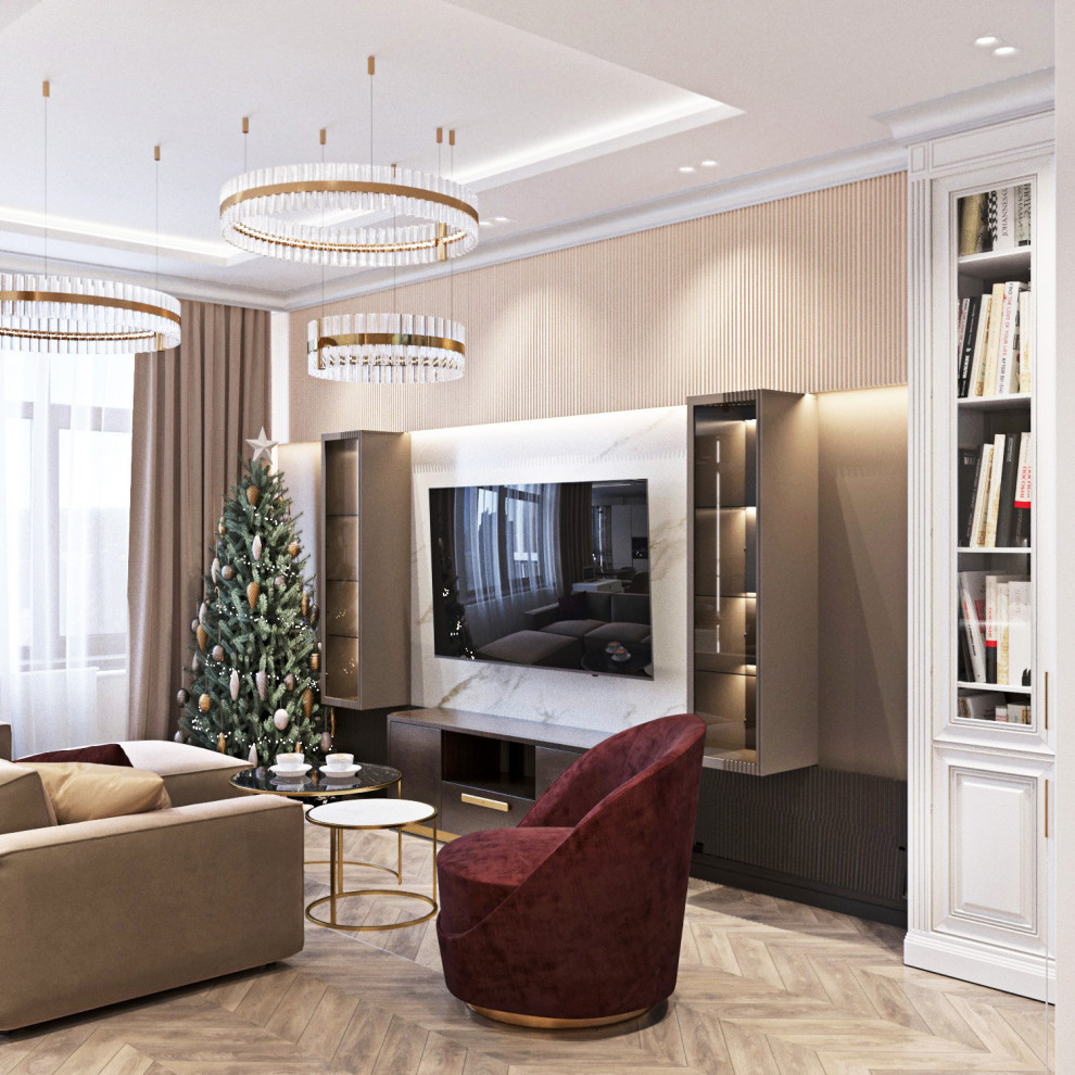 Обложка проекта: Квартира в ЖК Московский квартал, 101 м2