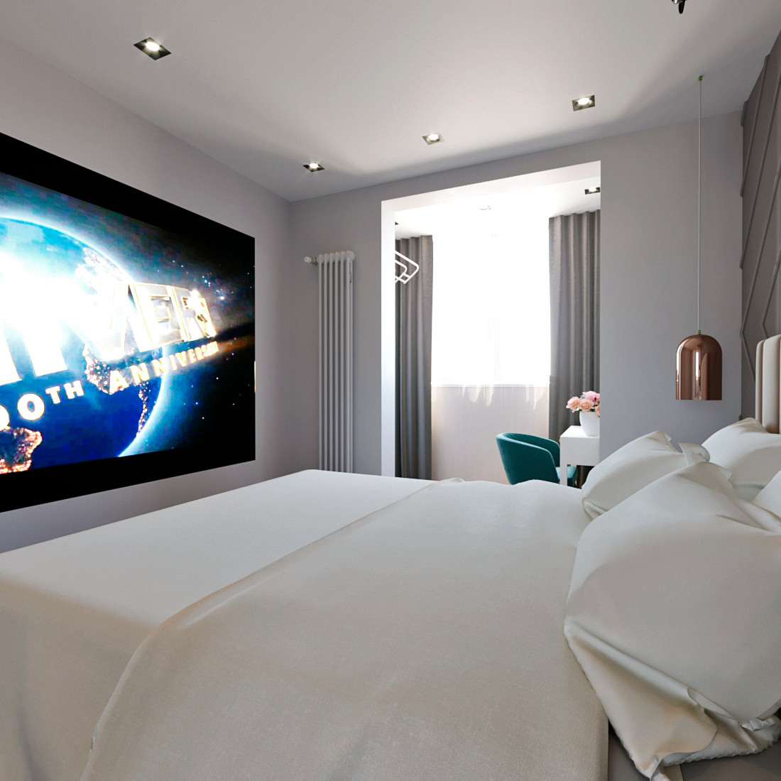 Спальня в современном стиле