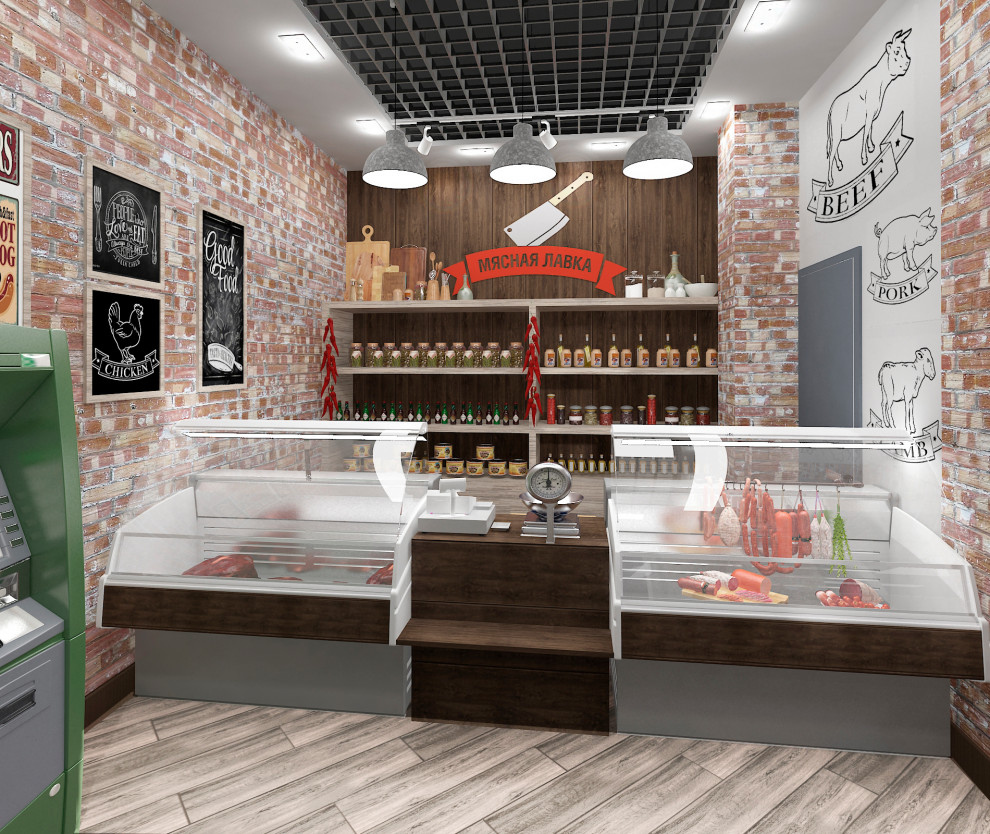 проект магазина совмещенного с пекарней