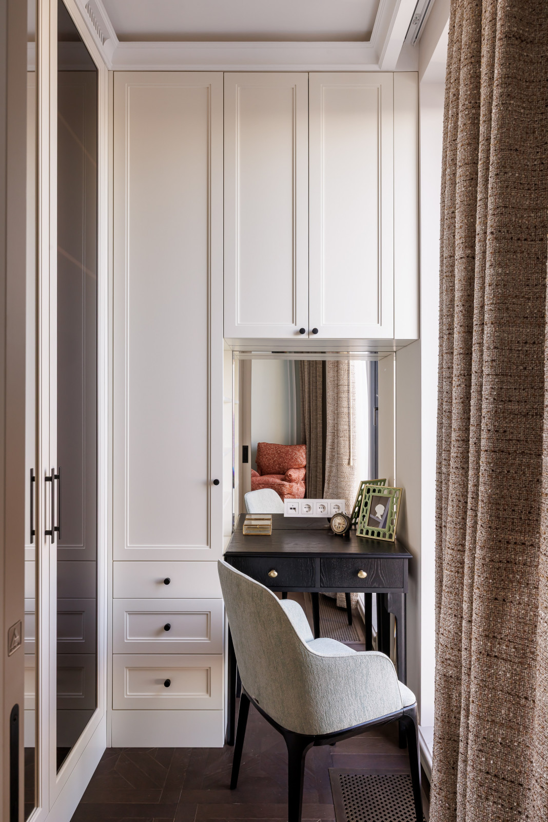 Дизайн и ремонт квартиры ЖК Диалог - Американская классика