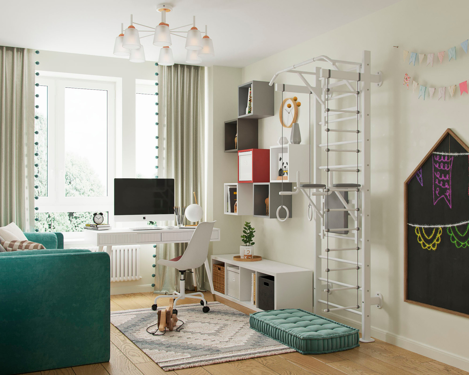 Двухкомнатная квартира в ЖК "Митино Парк"