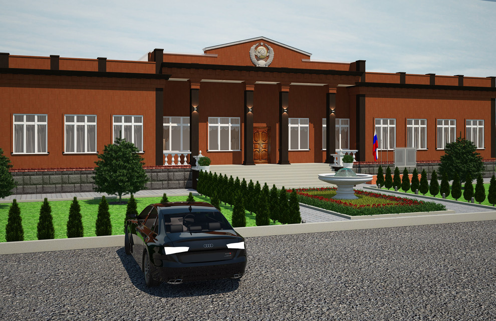 Фасады общественных зданий