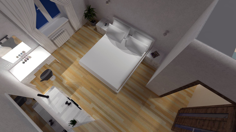 Обложка проекта: Технический проект четырехкомнатной квартиры. Площадь 127 кв. м