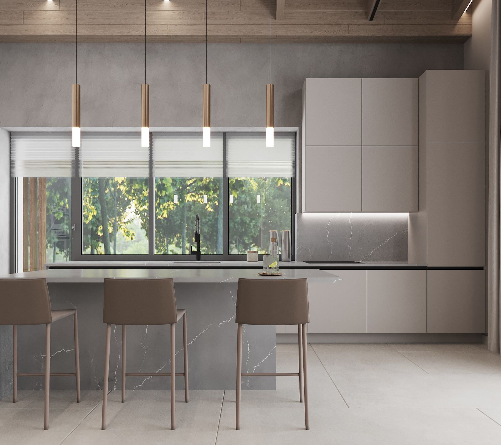 Загородный интерьер -гостиная, холл