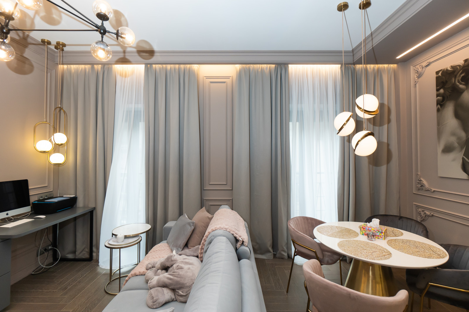 Ремонт 2-квартиры в ЖК "I'M" в современном стиле