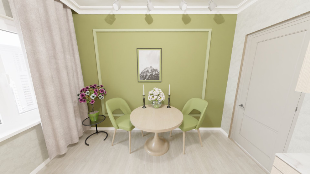 Обложка проекта: Дизайн решение для кухни