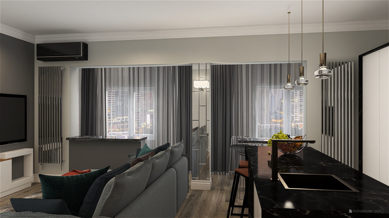 КВАРТИРА ДЛЯ МОЛОДОГО БИЗНЕСМЕНА В Ростове-на-Дону