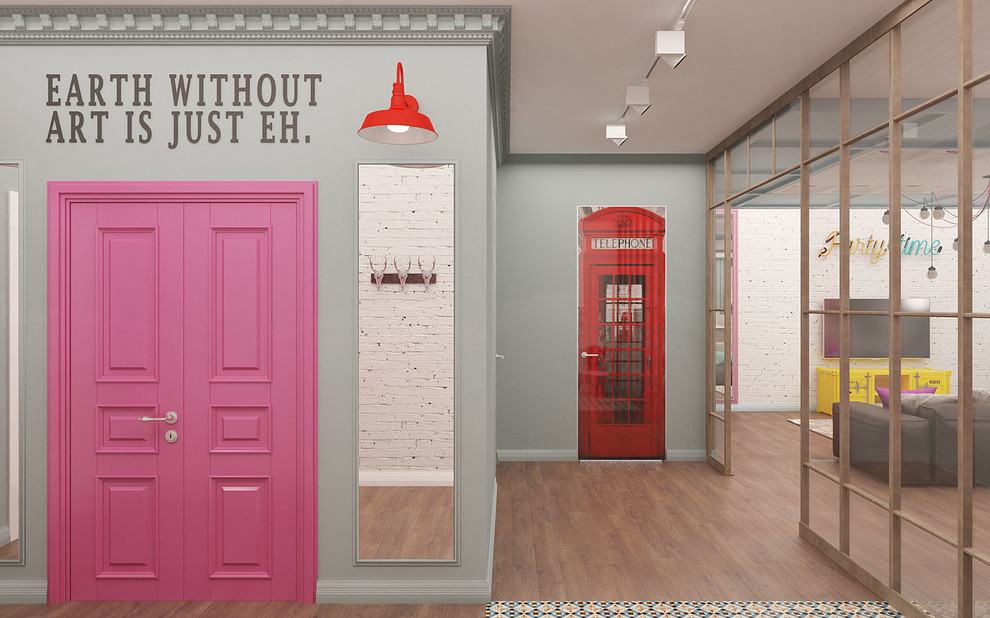 Розовый фламинго