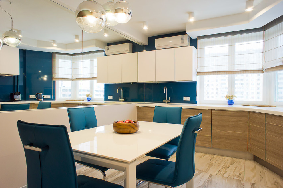 Обложка проекта: Современный интерьер в доме серии П44Т