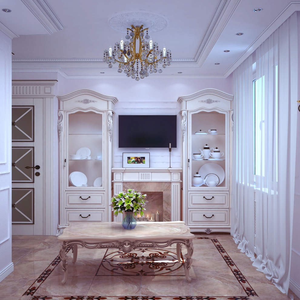Elegant classical apartment interior