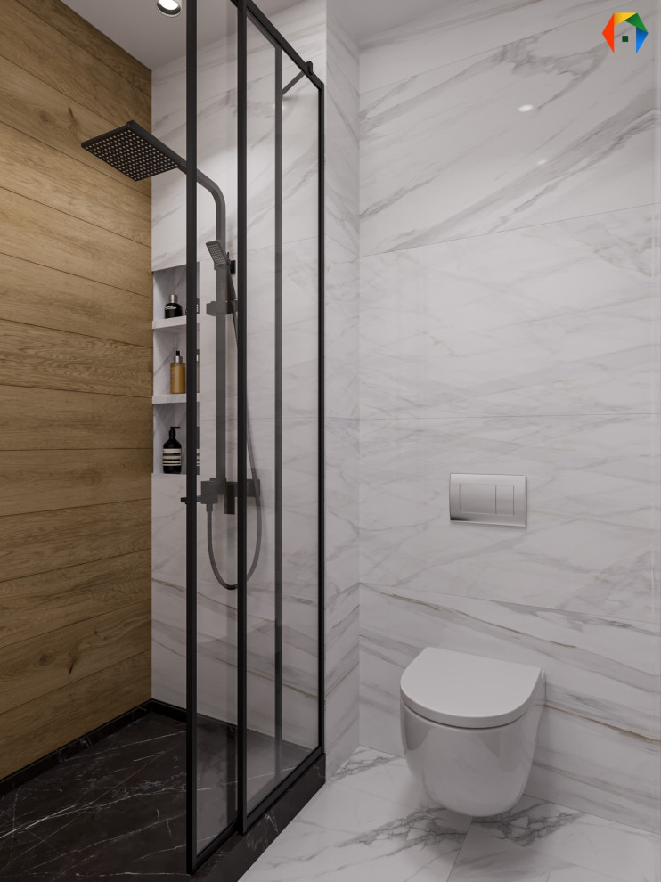 Золотой треугольник. Дизайн проект с преобладающим скандинавским стилем