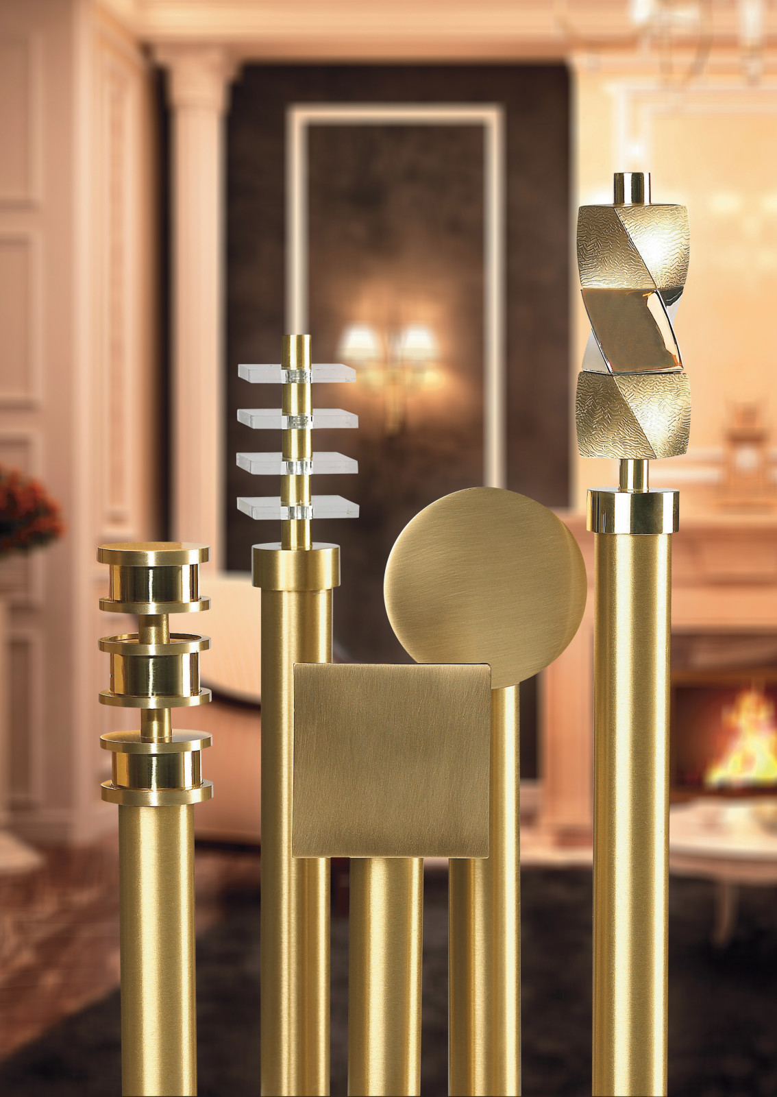 Карнизы для штор из Европы от Mercury forge