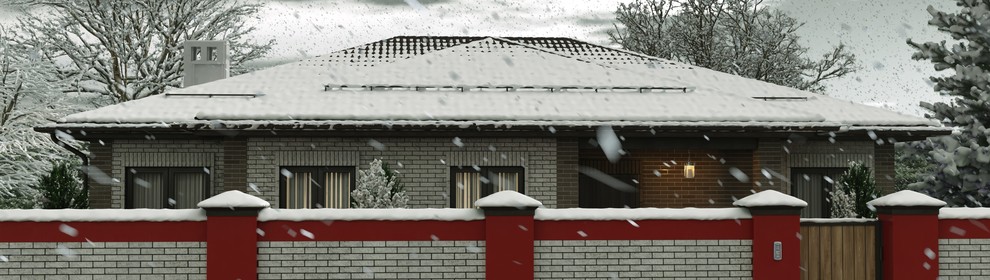 Фасад коттеджа