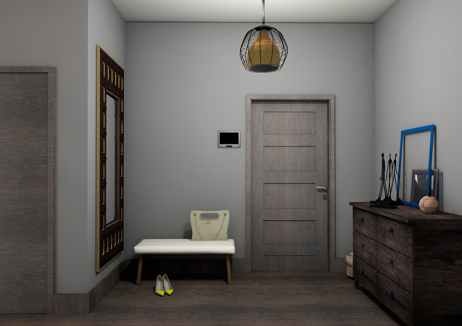 Квартира с этническими мотивами