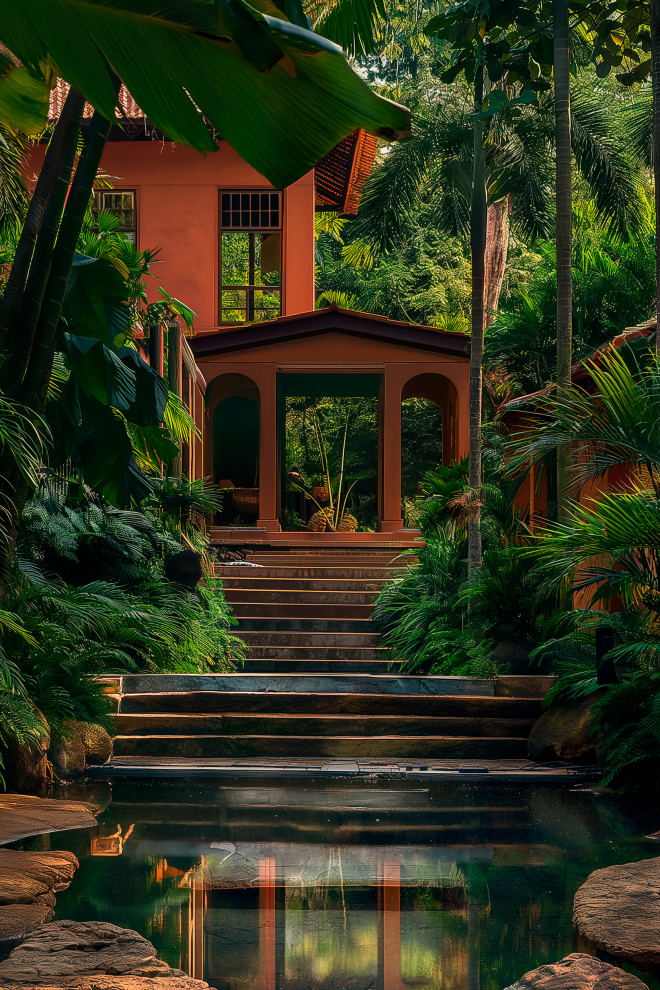 Вилла в джунглях Бали