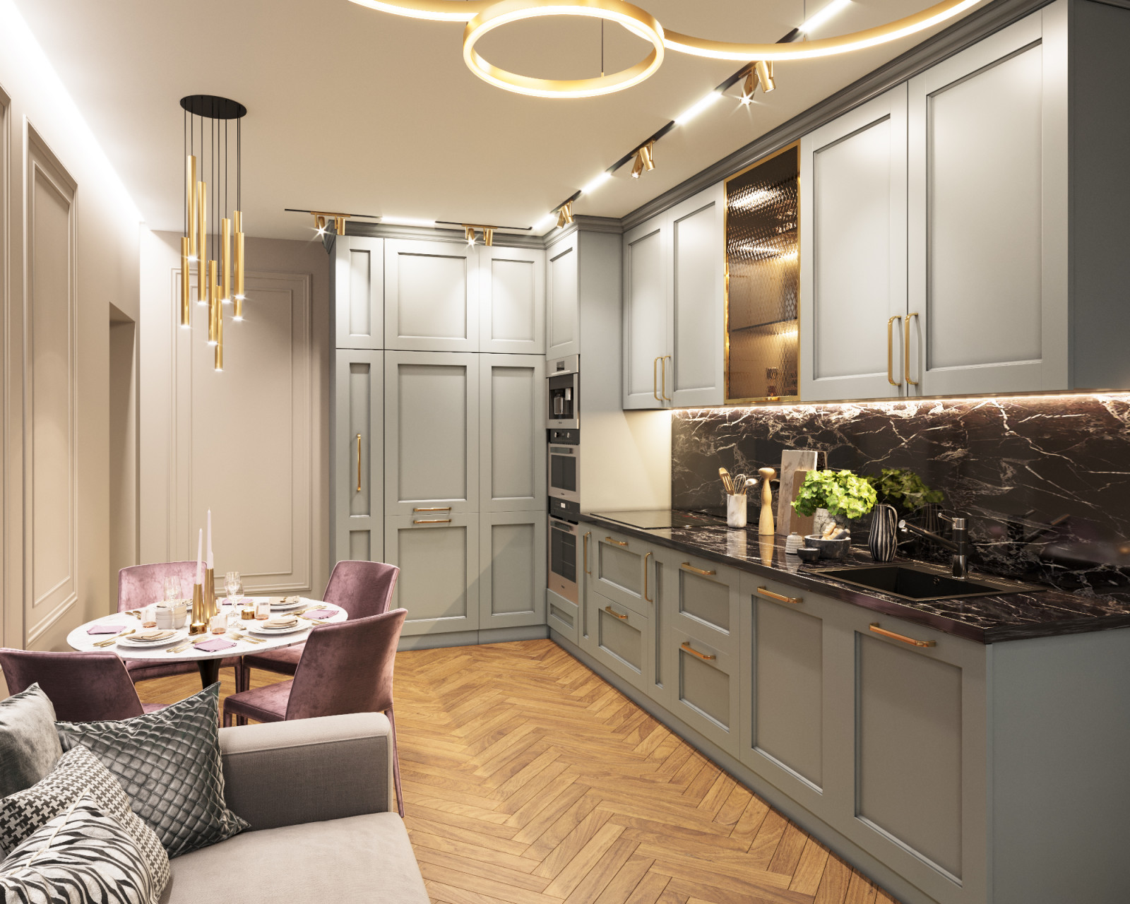 Проект  ЖК Голден Сити 97 м.кв.