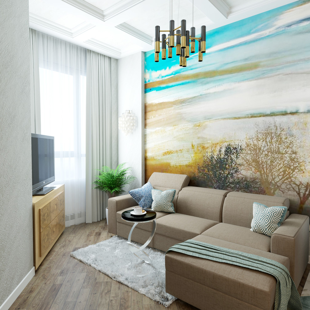 Обложка проекта: Contemporary в Московских апартаментах