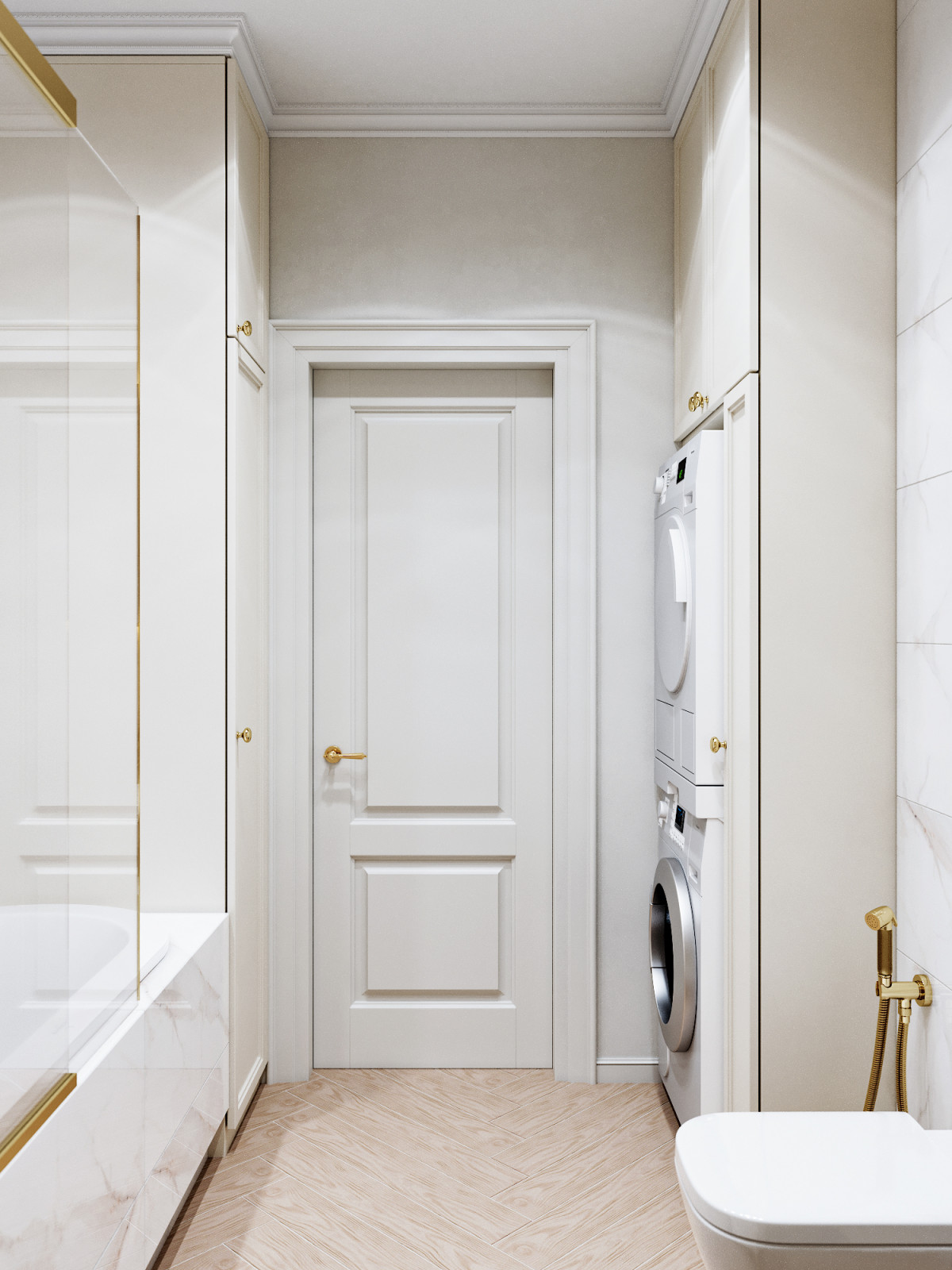 Ванная для молодой девушки