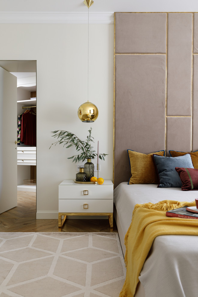 Квартира 125м2 | GOLD ACCENT | Неоклассика и модерн с латунными акцентами