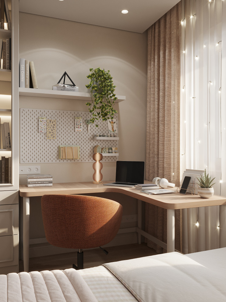 Интерьер квартиры с синими акцентами