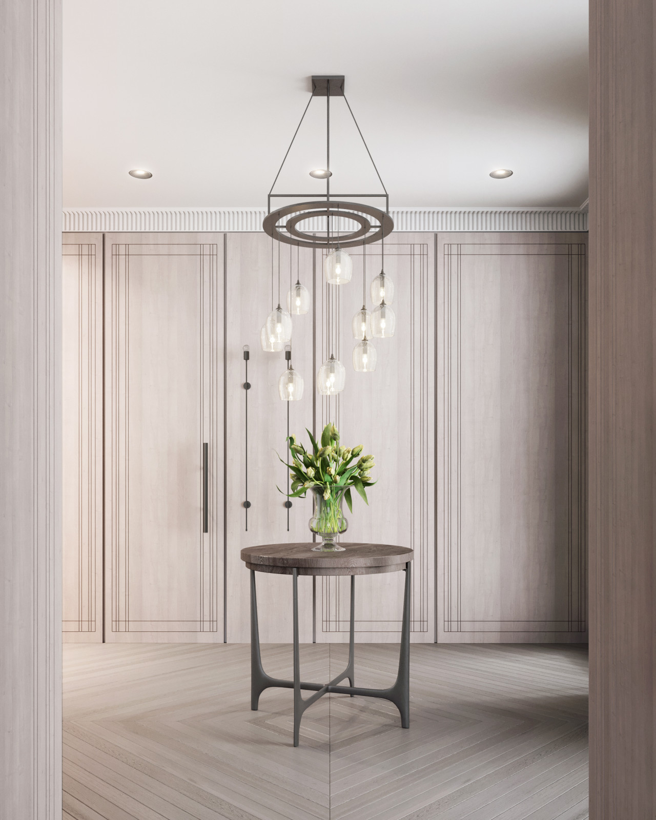 Обложка проекта: Квартира у парка Трубецкого. 260 кв.м.