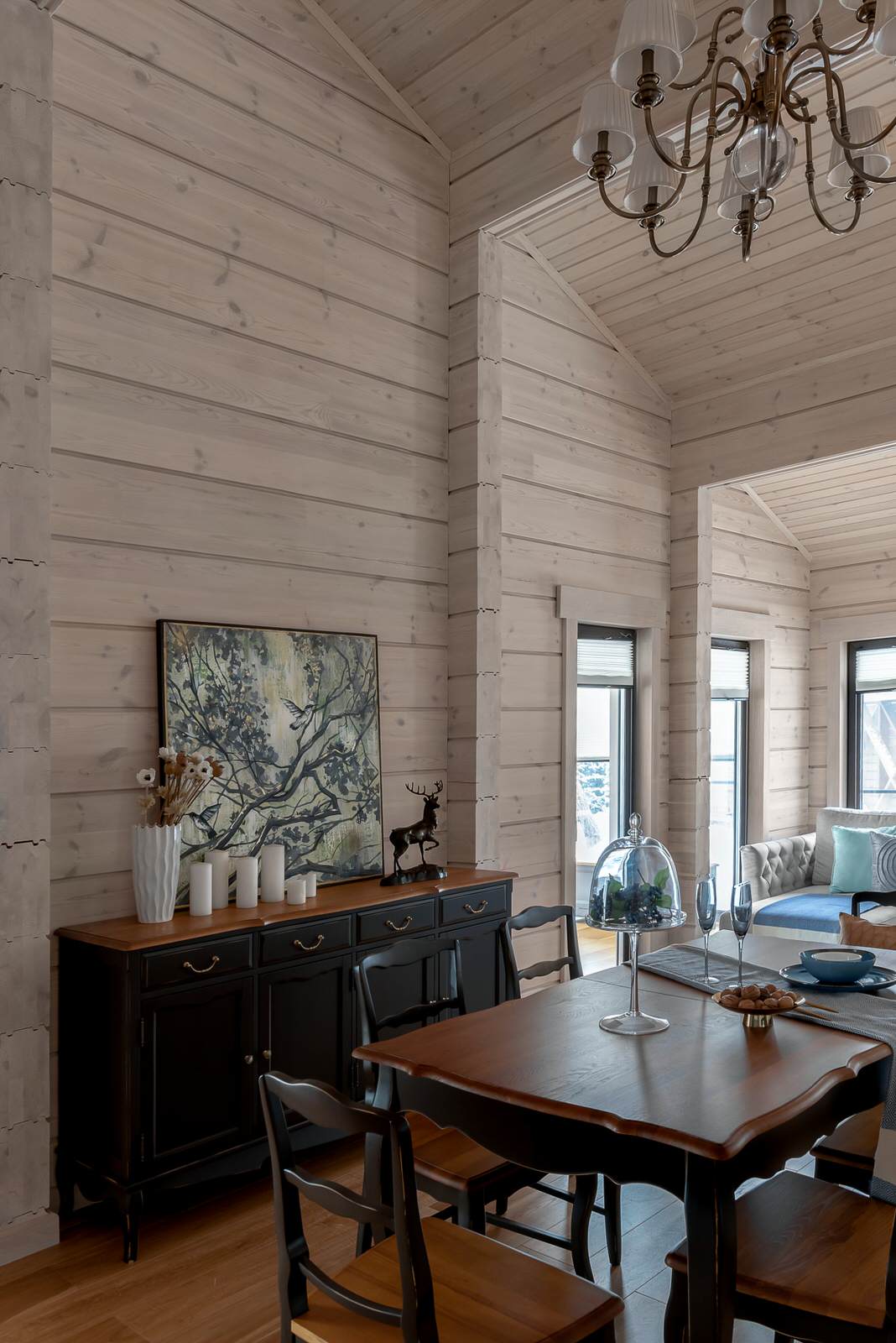 Реализованный проект банного дома, г.Находка