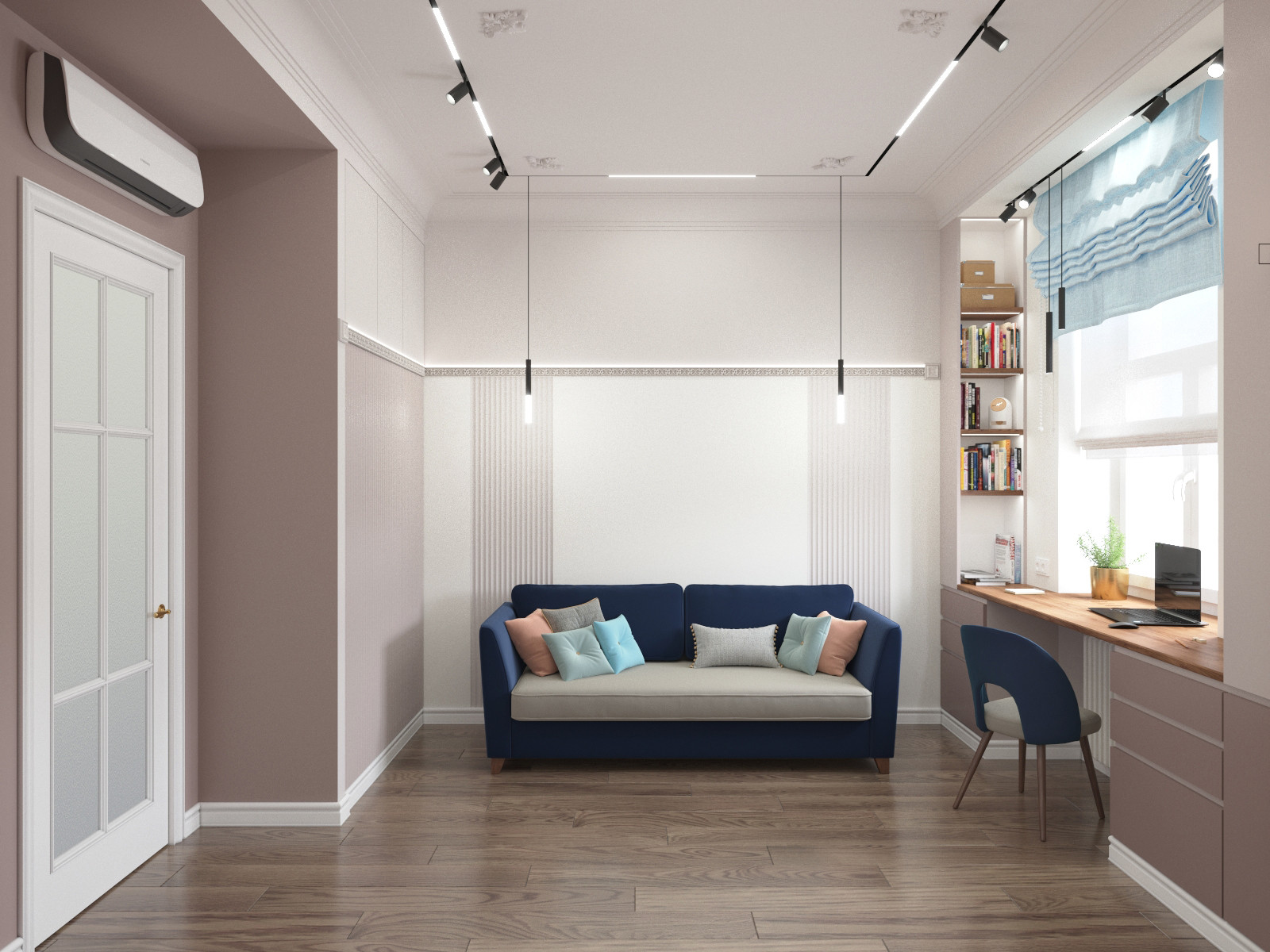 Квартира в лаконичной классике