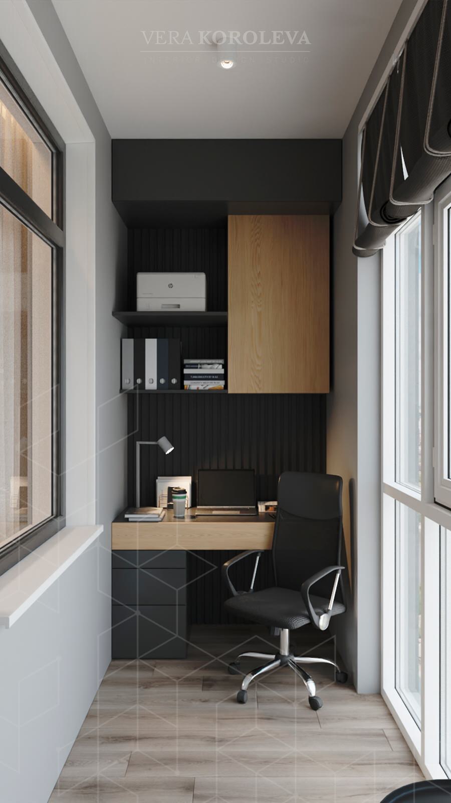 Дизайн-проект двухкомнатной квартиры в современном стиле