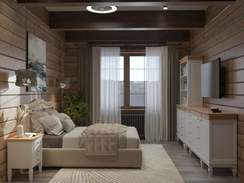 Дом деревянный