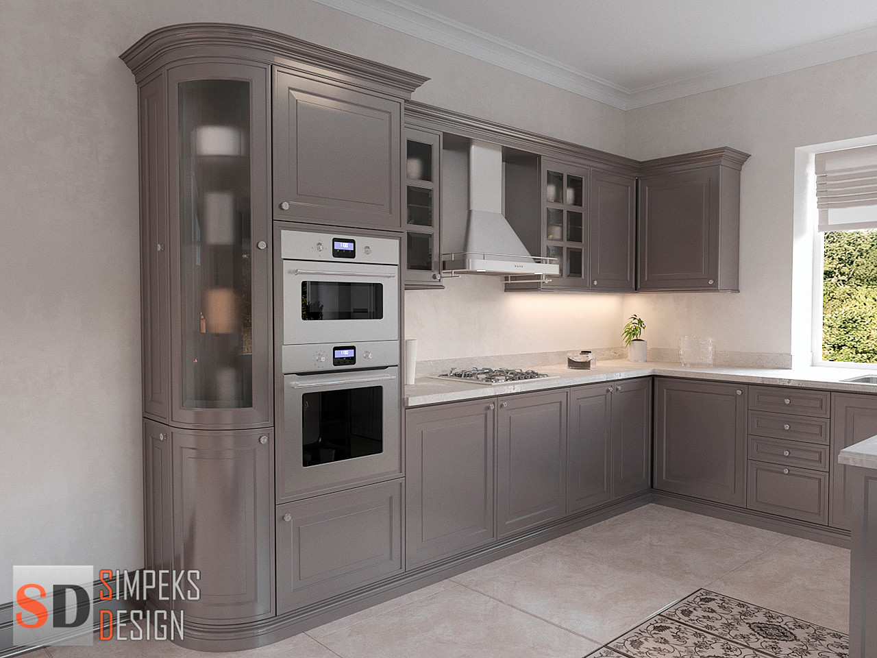 Кухня неоклассика