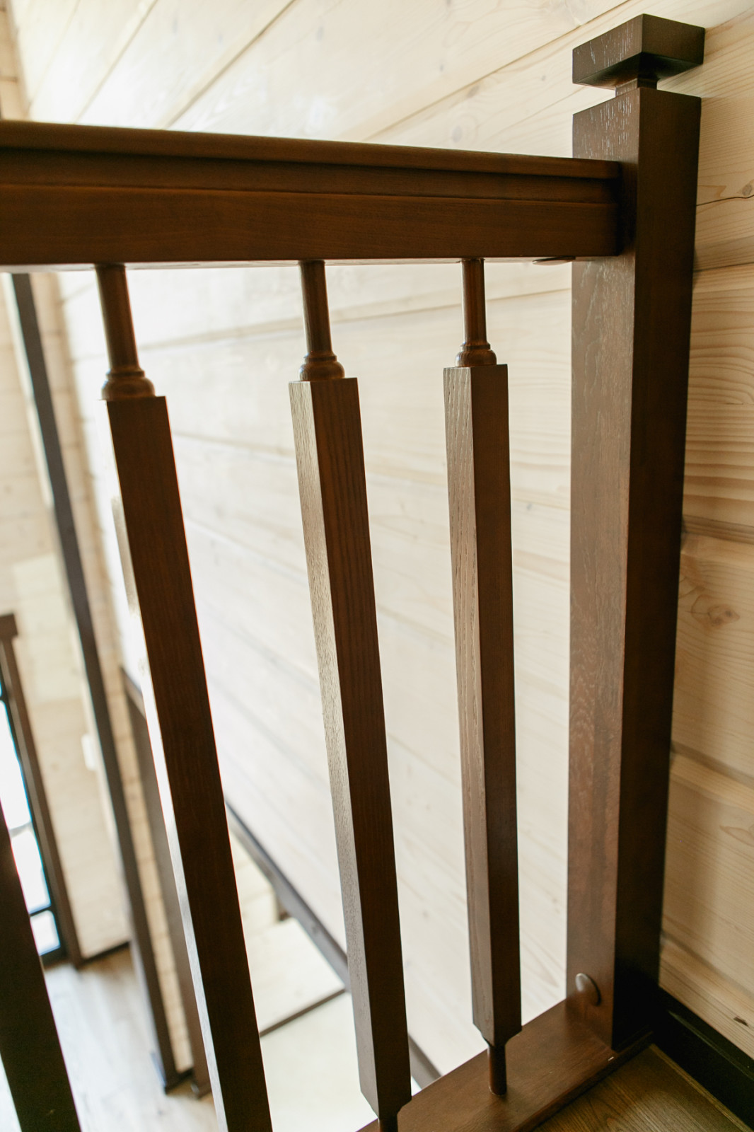 Интерьер дома из клееного бруса