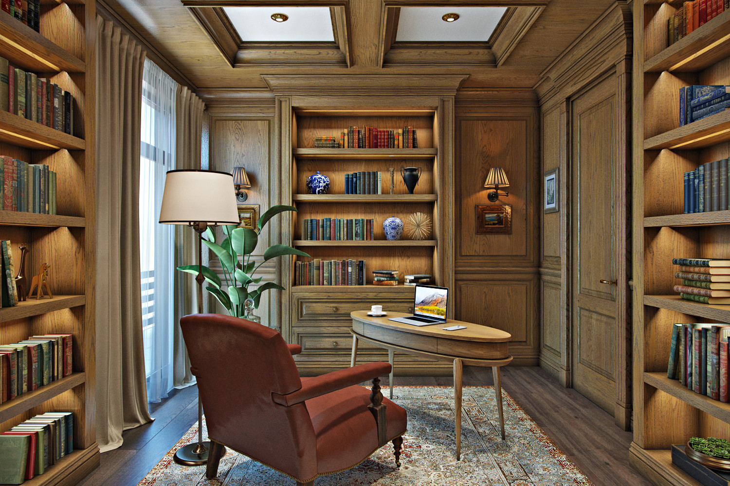 Кабинет неоклассика