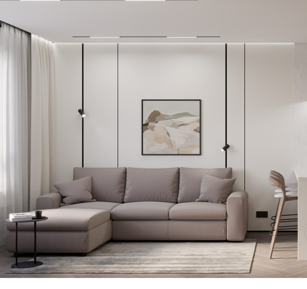 Квартира для пары в ЖК Семья