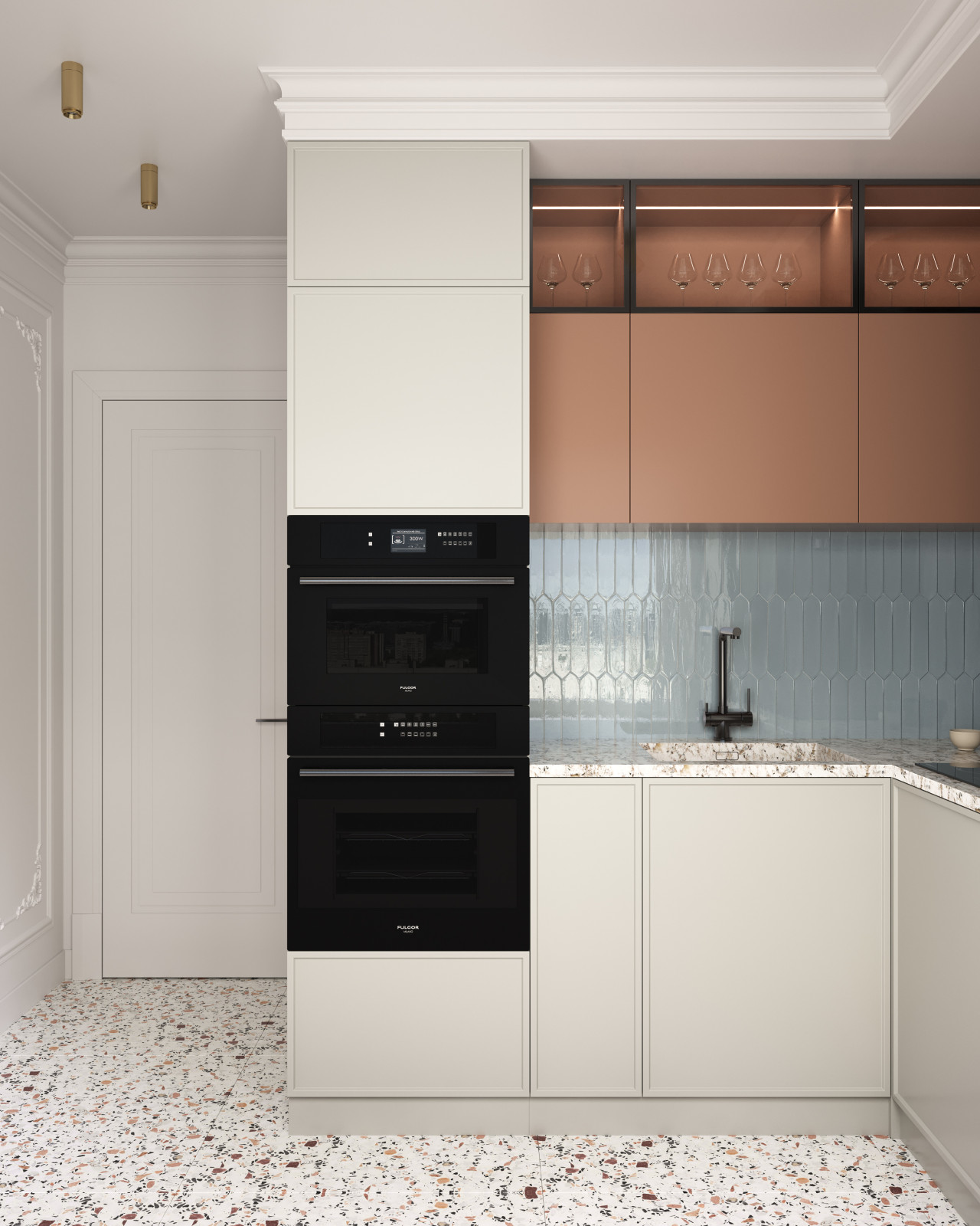 Проект трехкомнатной квартиры