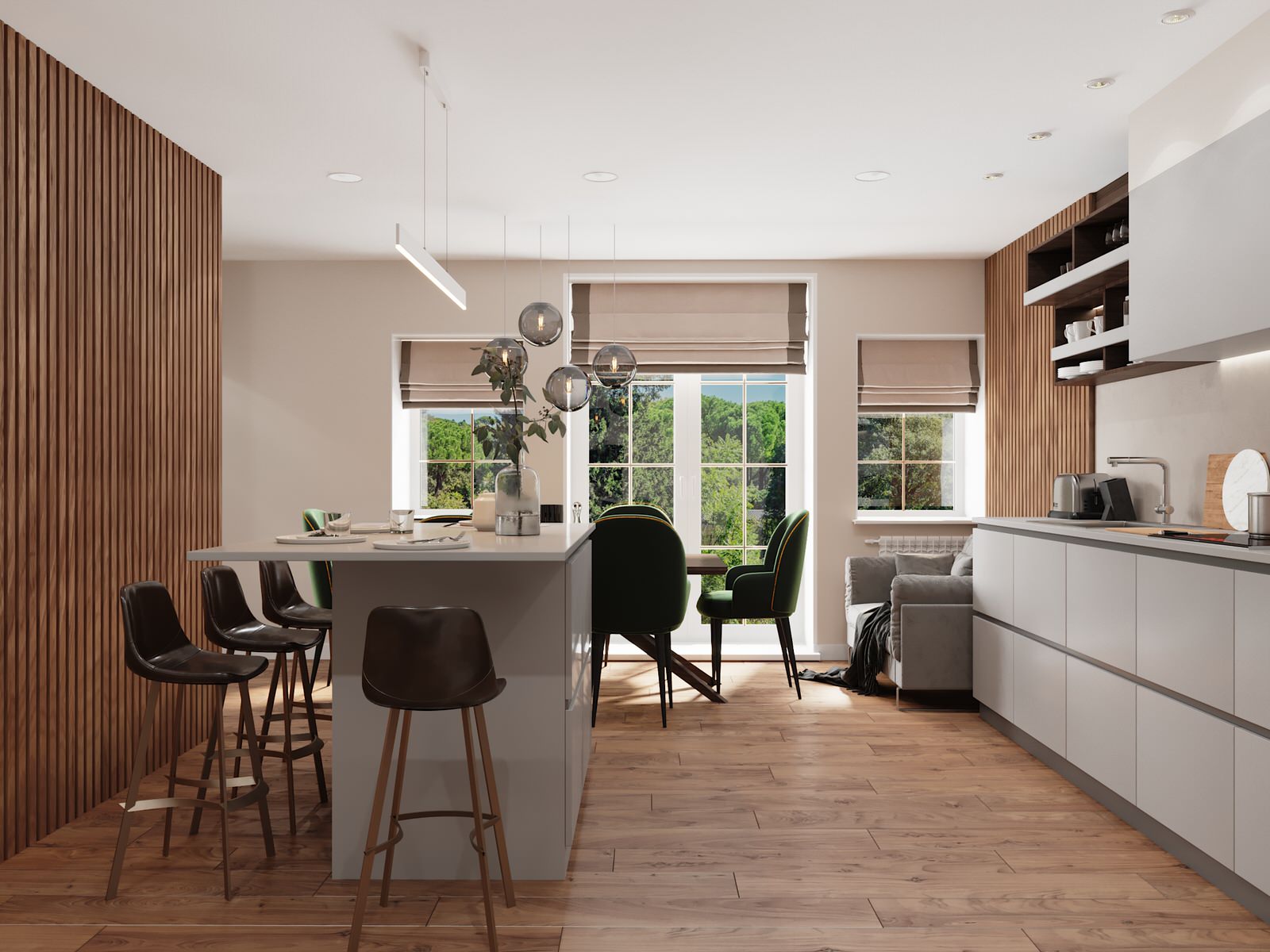 Загородный дом в современном стиле