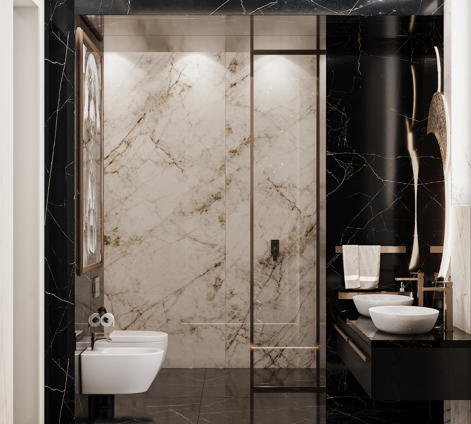 Black Bathroom