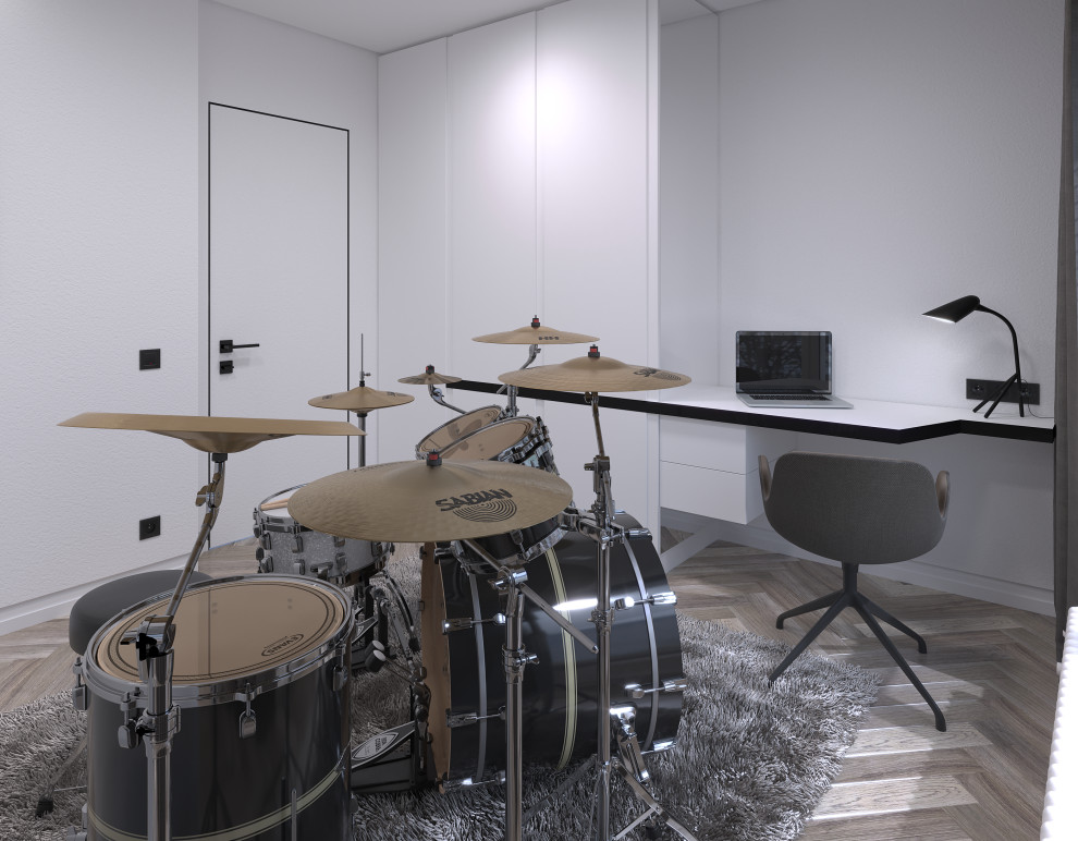 Жилая квартира для молодого человека, 99,48 кв.м.