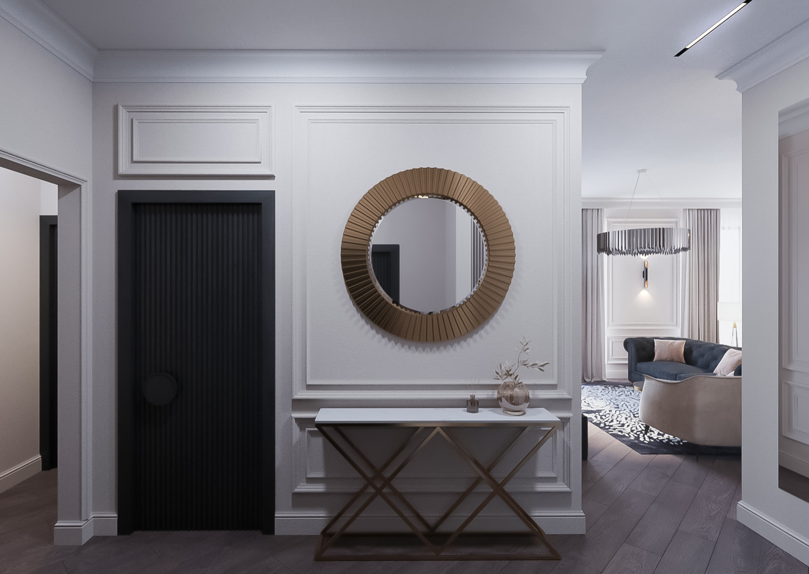 Дизайн квартиры под ключ Москва Мосфильмовская