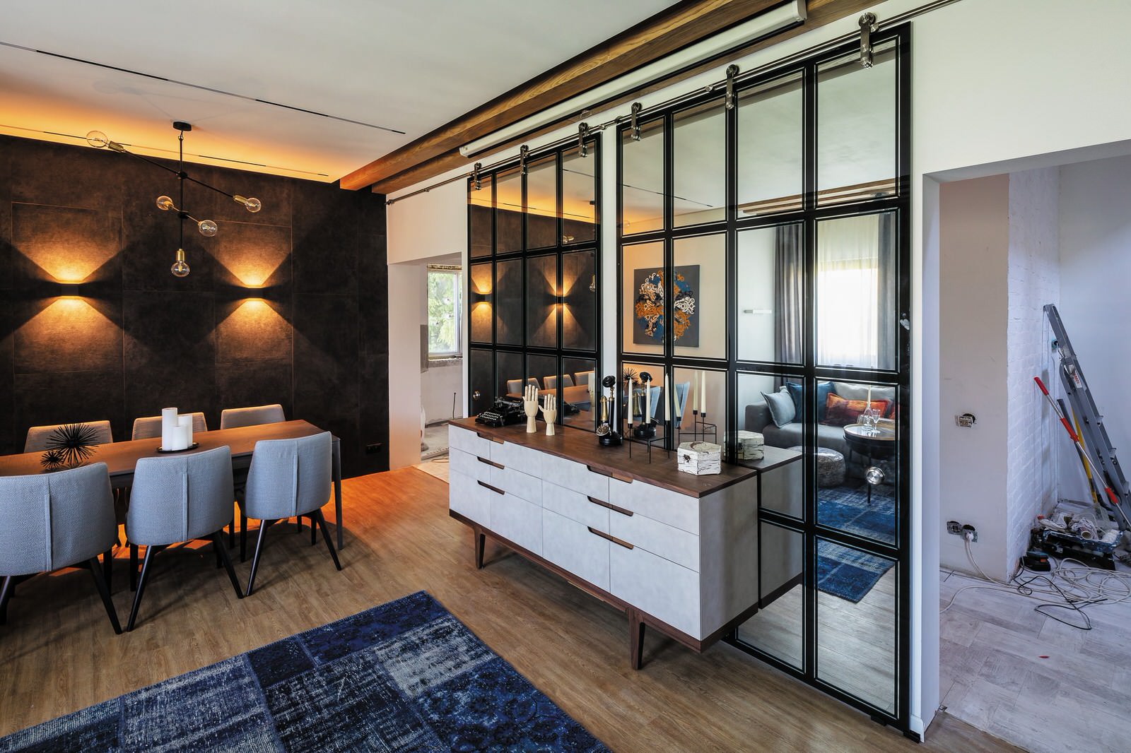 Стекло AGC в интерьере