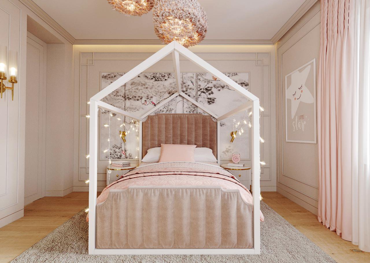 Изысканность загородного дома в смешанном стиле Ар Деко и Американской классики